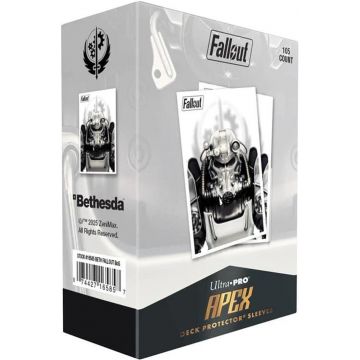 Protectoare pentru cărți Ultra Pro - Fallout: Brotherhood of Steel Apex Deck Protector (105 buc.)