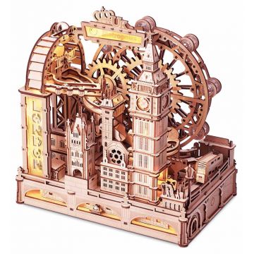 Puzzle 3D din lemn Robo Time din 431 de piese - Londra