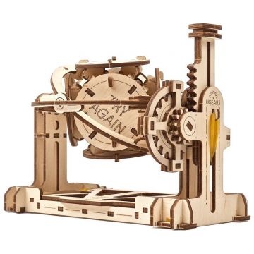 Puzzle 3D din lemn Ugears din 160 piese - Generator de numere