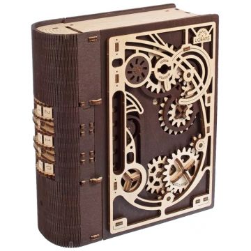 Puzzle 3D din lemn Ugears din 263 piese - Cartea Secretelor