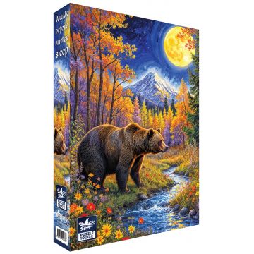Puzzle Black Sea de 1000 piese - Plimbare înainte de somnul de iarnă