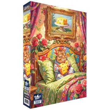 Puzzle Black Sea de 500 piese - Șoricel Grizanko
