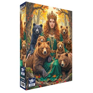 Puzzle Black Sea de 500 piese - Regina pădurii