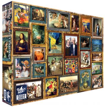 Puzzle Black Sea din 1000 piese - Cele mai mari picturi din lume