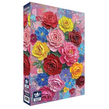 Puzzle Black Sea din 500 piese - Paletă înflorită