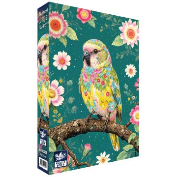 Puzzle Black Sea din 500 piese - Papagal tropical