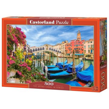Puzzle Castorland din 500 piese - Canalul Mare, Veneția