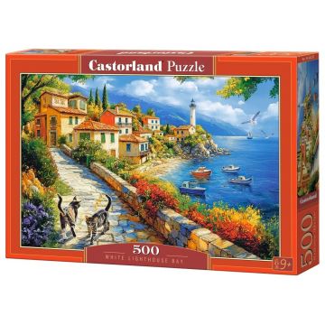 Puzzle Castorland din 500 piese - Golful Farului Alb