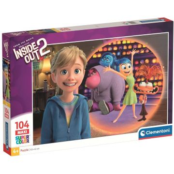 Puzzle Clementoni de 104 piese maxi - Din interior spre exterior 2, varianta 1