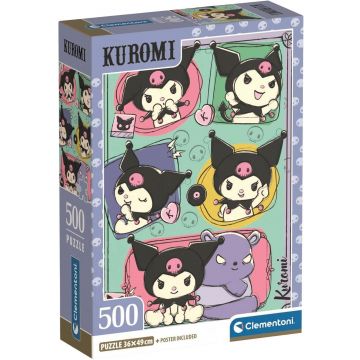 Puzzle Clementoni de 500 piese - Kuromi