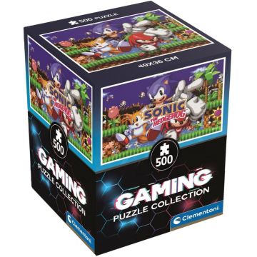 Puzzle Clementoni de 500 piese - Sonic 64-bit, varianta 1