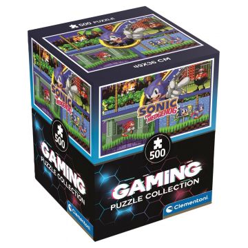 Puzzle Clementoni de 500 piese - Sonic 64-bit, varianta 2