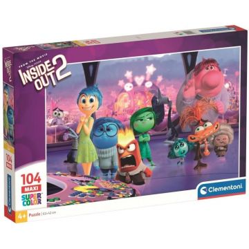 Puzzle Clementoni din 104 piese maxi - Din interior spre exterior 2, varianta 2