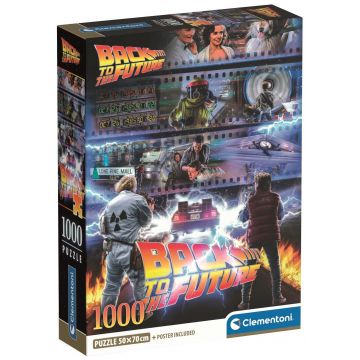 Puzzle Clementoni din1000 piese - Înapoi în viitor