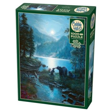 Puzzle Cobble Hill cu 1000 de piese - Noaptea urșilor