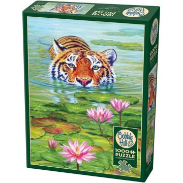 Puzzle Cobble Hill din 1000 de piese - Țara lotusului
