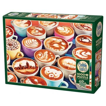 Puzzle Cobble Hill din 1000 de piese - Arta baristului
