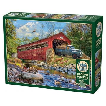 Puzzle Cobble Hill din 1000 de piese - Bine ați venit în Cobble Hill