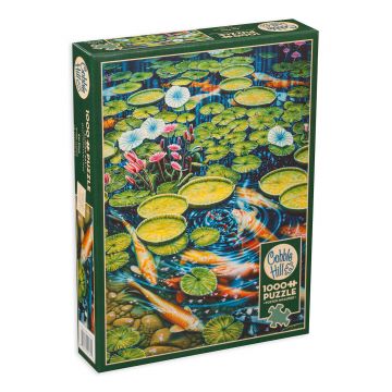 Puzzle Cobble Hill din 1000 de piese - Crap Koi