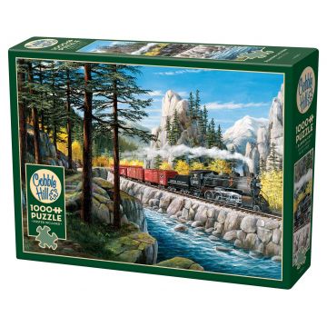 Puzzle Cobble Hill din 1000 de piese - Curba montană