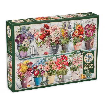 Puzzle Cobble Hill din 1000 de piese - Flori