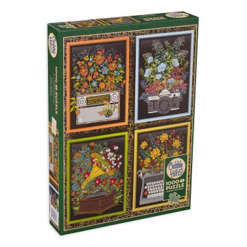 Puzzle Cobble Hill din 1000 de piese - Flori
