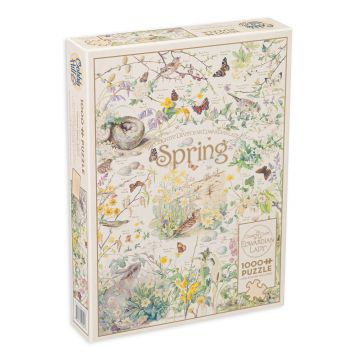 Puzzle Cobble Hill din 1000 de piese - Jurnal de sat: Primăvara