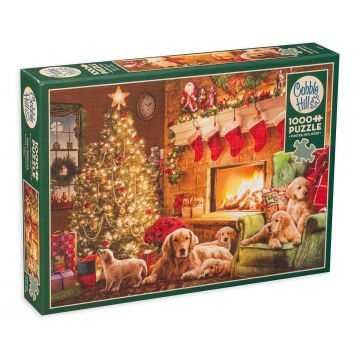 Puzzle Cobble Hill din 1000 de piese - Lângă vatră