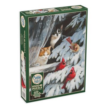 Puzzle Cobble Hill din 1000 de piese - Observatorii de pasari
