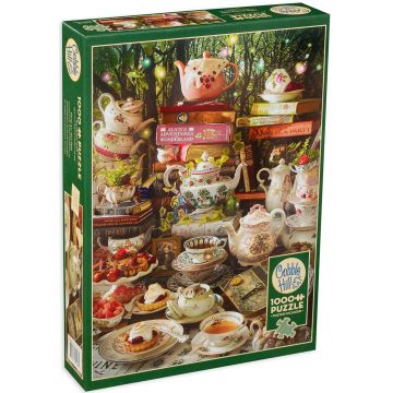 Puzzle Cobble Hill din 1000 de piese - Ora ceaiului