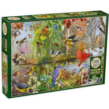 Puzzle Cobble Hill din 1000 de piese - Padure de poveste