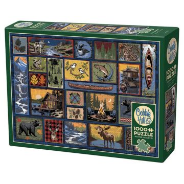 Puzzle Cobble Hill din 1000 de piese - Tâmplărie