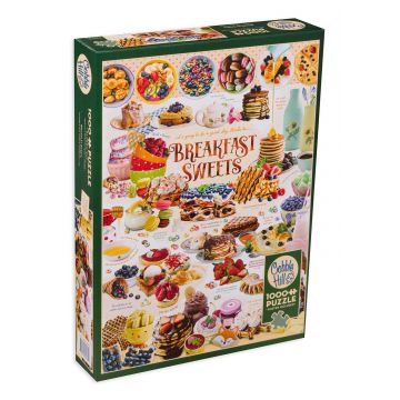 Puzzle Cobble Hill din 1000 de piese - Timpul pentru micul dejun