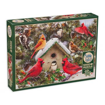 Puzzle Cobble Hill din 1000 de piese - Tratament festiv