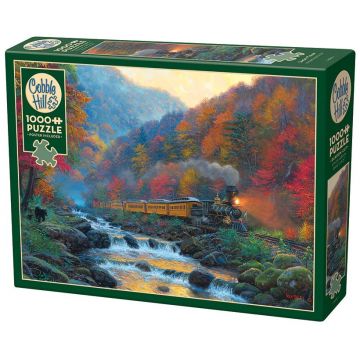 Puzzle Cobble Hill din 1000 de piese - Trenul de la orizont