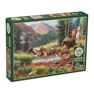 Puzzle Cobble Hill din 1000 de piese - Tunetul de munte, Mark Keathley