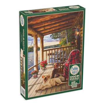 Puzzle Cobble Hill din 1000 de piese - Verandaconfortabila , Greg Giordano