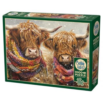 Puzzle Cobble Hill din 1000 piese - Brrr!