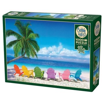 Puzzle Cobble Hill din 1000 piese - Paradis