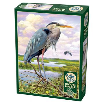 Puzzle Cobble Hill din 1000 piese - Stârc