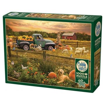 Puzzle Cobble Hill din 1000 piese - Timpul recoltei