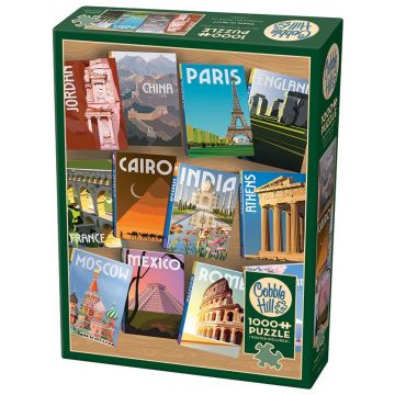 Puzzle Cobble Hill din 1000 piese - Următoarea destinație