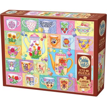 Puzzle Cobble Hill din 275 piese - Magia ceaiului