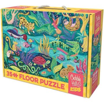 Puzzle Cobble Hill din 35 piese - În pădurea pluvială