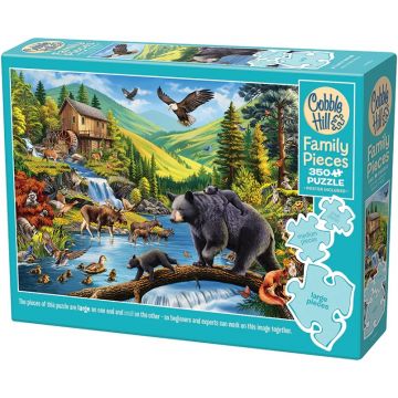 Puzzle Cobble Hill din 350 XXL piese - Afacere de familie