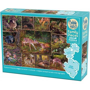 Puzzle Cobble Hill din 350 XXL piese - În pădure