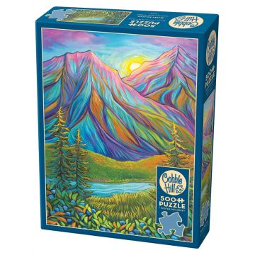 Puzzle Cobble Hill din 500 de piese - Magia soarelui de vară