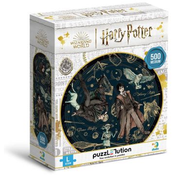 Puzzle DoDo  din 500 piese - Harry Potter și Draco