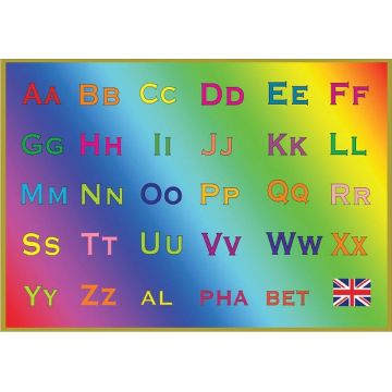 Puzzle educațional Avis din 30 piese - Alfabetul englez