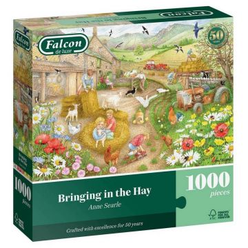 Puzzle Falcon de 1000 piese - Depozitarea fânului
